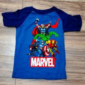 Boys Marvel Avengers shirt